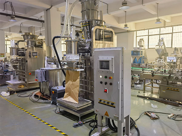 钛白粉螺旋包装机生产线